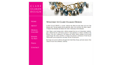 Desktop Screenshot of clareullmandesign.com